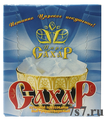 Сахар-рафинад "Царь-сахар" 0,4 кг *30 шт/уп