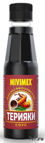 Соус овощной "MIVIMEX" терияки пл/бут. 200г*15/уп